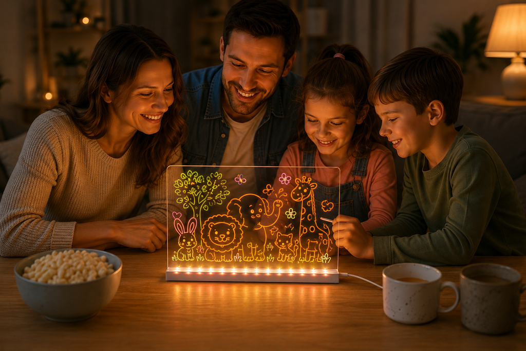 LumeiraKids grande — Tablette Lumineuse Créative pour Enfants